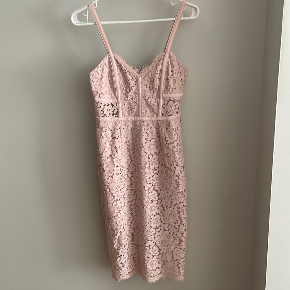 Express dress, size 0, light pink